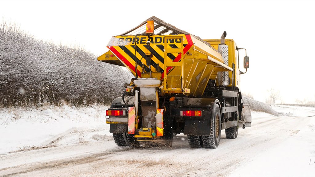 Winter Gritting Services Derby Burton on Trent - Commercial Road - Path - Car Park Gritting Service